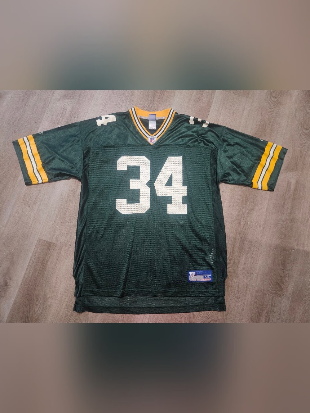 Mens XL Mike McKenzie #34 Reebok Packers Jersey